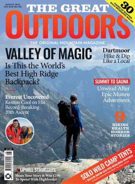 The Great Outdoors – August 2026 Cover