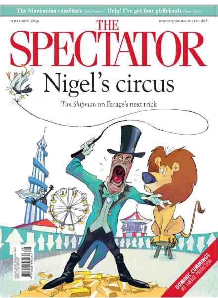 The Spectator – 11 July 2026 Cover