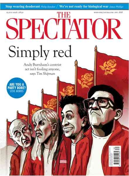 The Spectator – 25 July 2026 Cover