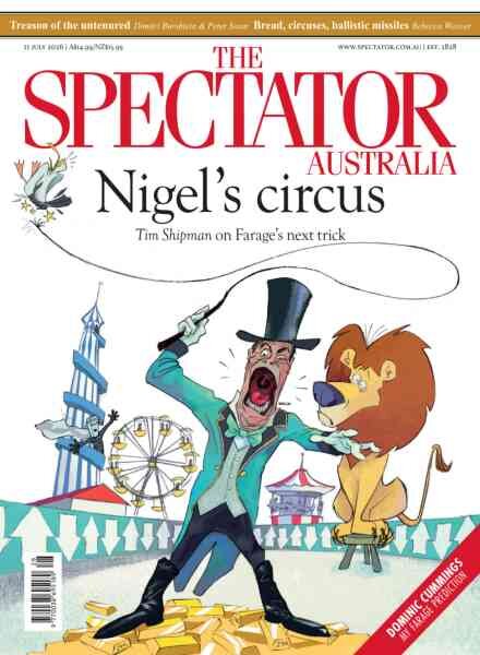 The Spectator Australia – 11 July 2026 Cover