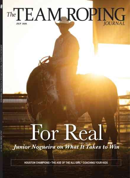 The Team Roping Journal – July 2026 Cover