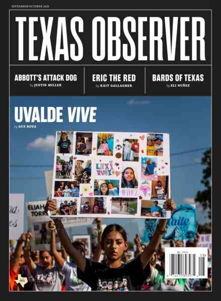The Texas Observer – September-October 2022 Cover