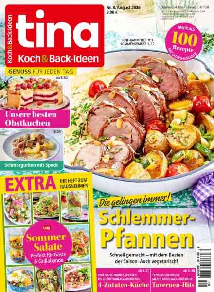 Tina Koch & Backideen – August 2026 Cover