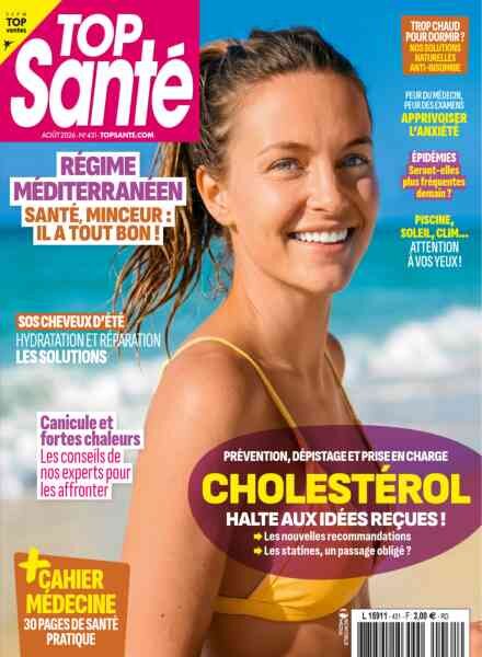 Top Sante France – Aout 2026 Cover