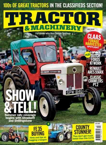 Tractor & Machinery – July 2026 Cover