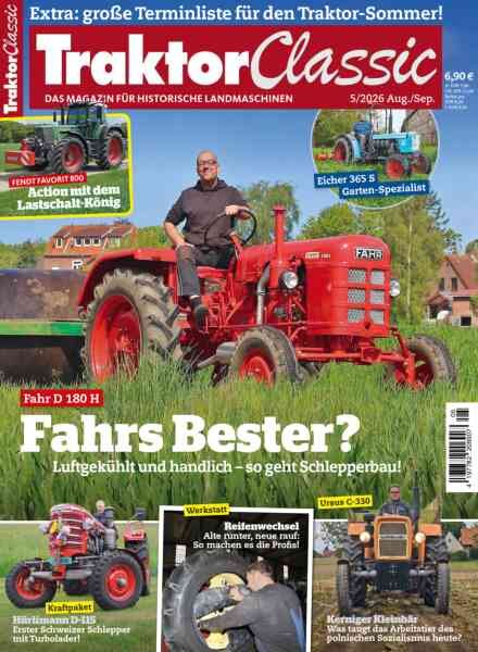 Traktor Classic – August-September 2026 Cover