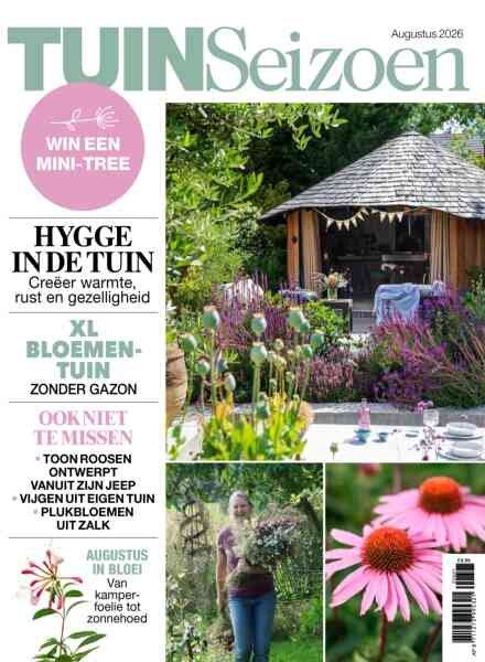 Tuinseizoen – Augustus 2026 Cover