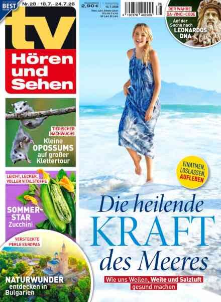 TV HOren und Sehen – 10 Juli 2026 Cover