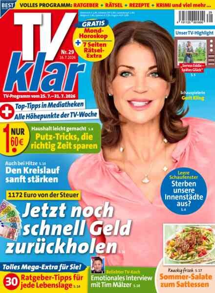 TV Klar – 16 Juli 2026 Cover