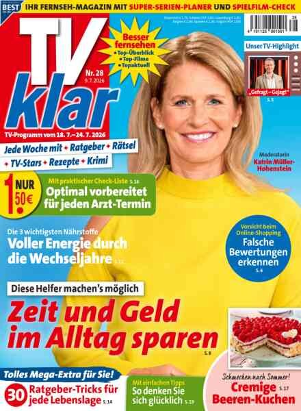 TV Klar – 9 Juli 2026 Cover