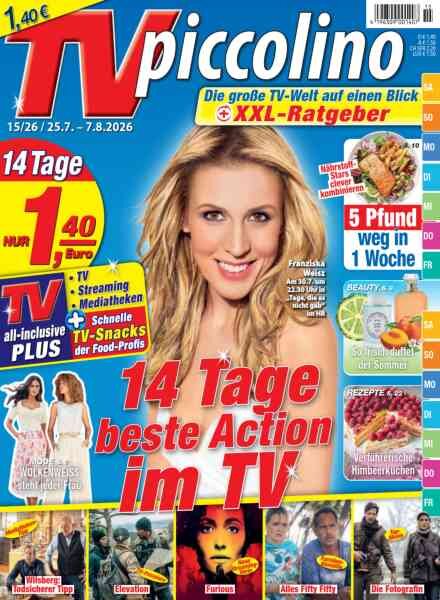 TV Piccolino – 25 Juli 2026 Cover
