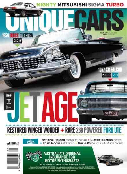 Unique Cars Australia – July 2026 Cover