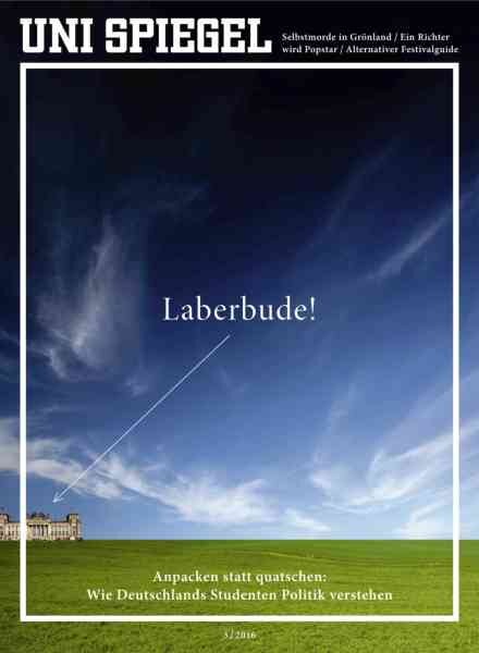 UniSpiegel – Nr 3 2016 Cover