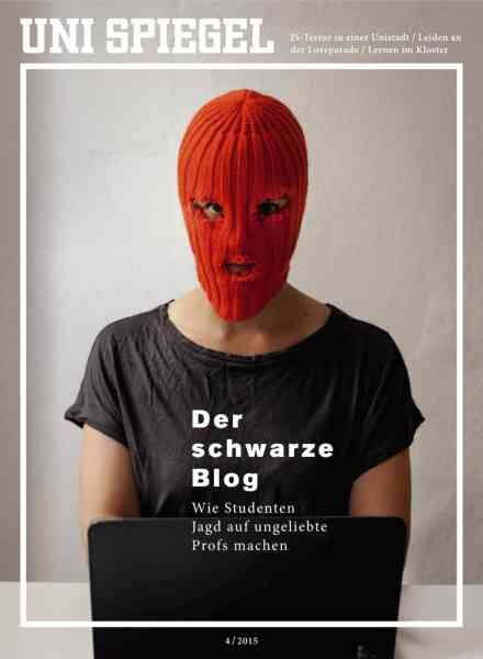 UniSpiegel – Nr 4 2015 Cover