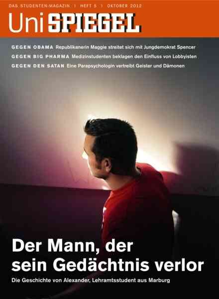 UniSpiegel – Nr 5 2012 Cover