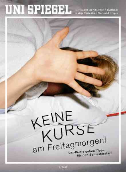 UniSpiegel – Nr 5 2015 Cover