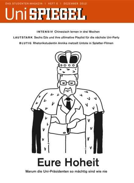 UniSpiegel – Nr 6 2012 Cover