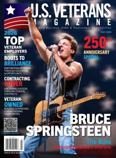 US Veterans Magazine – July 2026 Cover