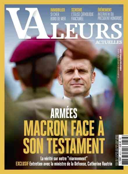 Valeurs Actuelles – 8 Juillet 2026 Cover
