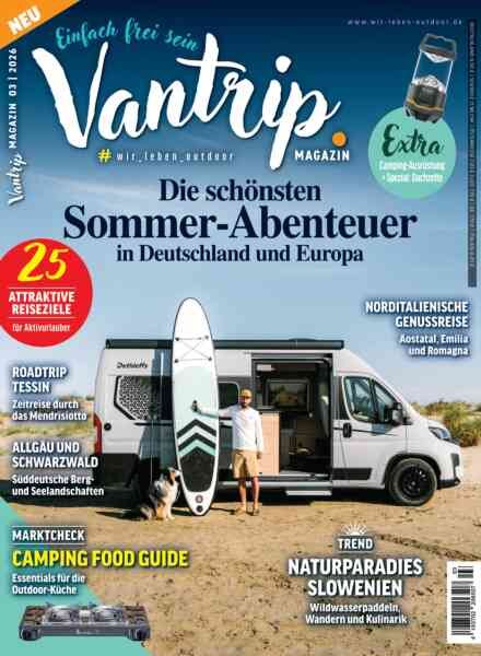 Vantrip – Juli 2026 Cover