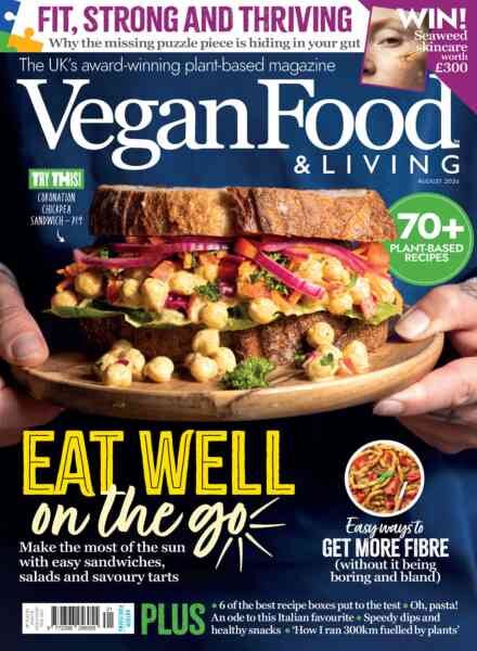Vegan Food & Living – August 2026 Cover