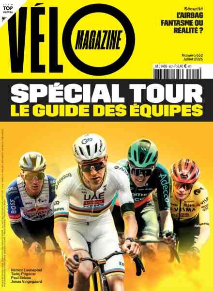 Velo Magazine – Juillet 2026 Cover