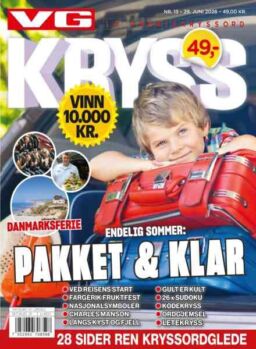 VG Kryssord – 29 Juni 2026