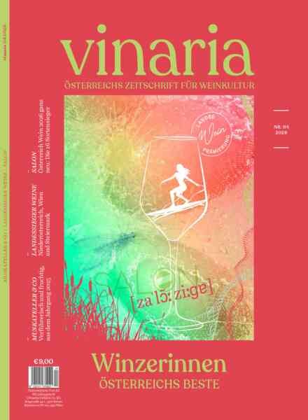 Vinaria – 3 Juli 2026 Cover