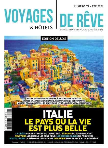 Voyages & Hotels de Reve – ete 2026 Cover