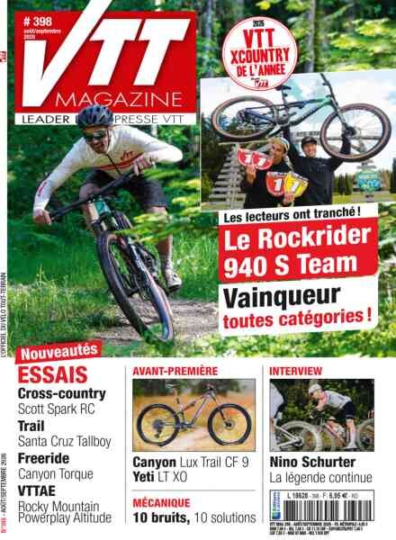 VTT Magazine – Aout-Septembre 2026 Cover