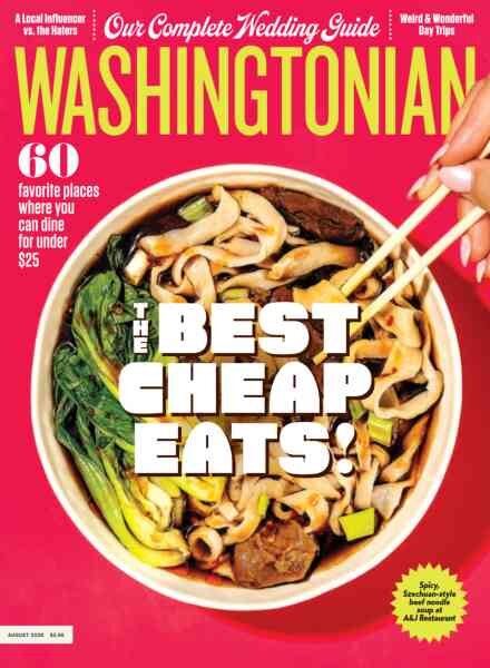 Washingtonian – August 2026 Cover