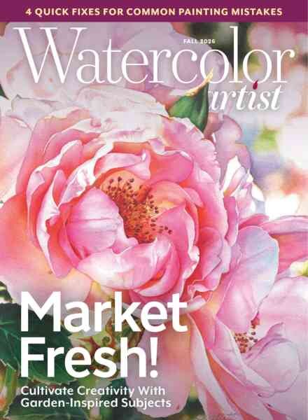 Watercolor Artist – Fall 2026 Cover