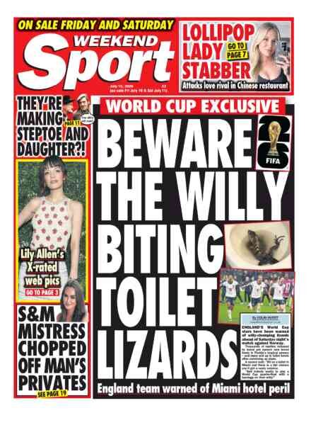 Weekend Sport – 10 July 2026 Cover