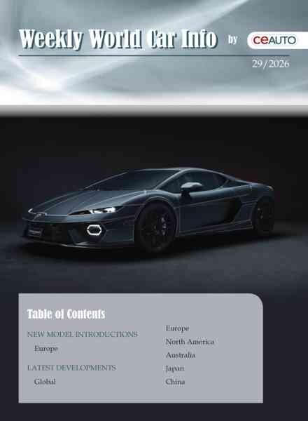Weekly World Car Info – 18 July 2026 Cover