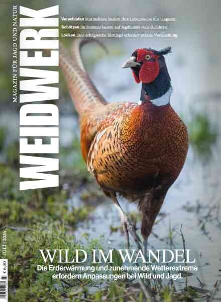 Weidwerk – Juli 2026 Cover
