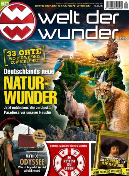 Welt der Wunder – August 2026 Cover