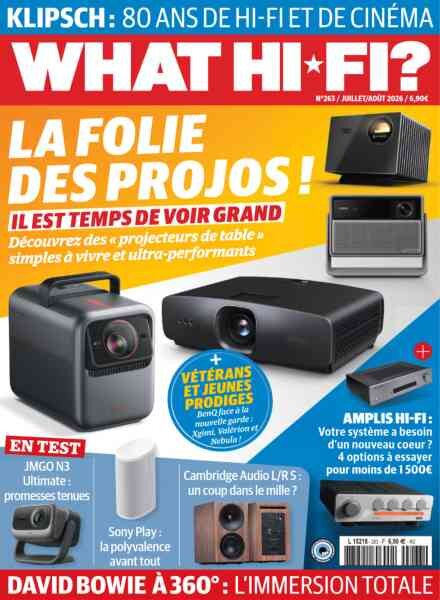 What Hifi France – Juillet-Aout 2026 Cover