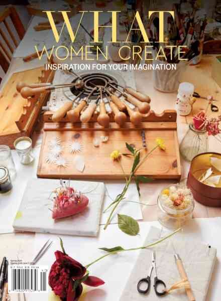 What Women Create – Spring 2024 Cover