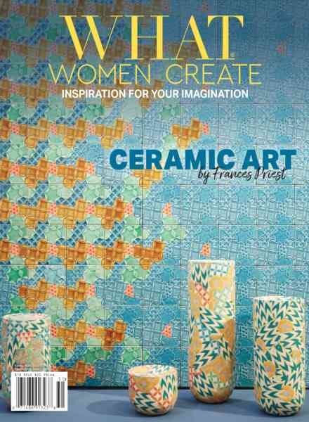 What Women Create – Spring 2025 Cover