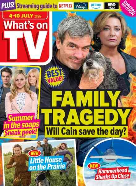 What’s on TV – 4 July 2026 Cover