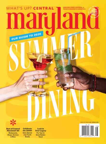 What’s Up Central Maryland – July-August 2026 Cover