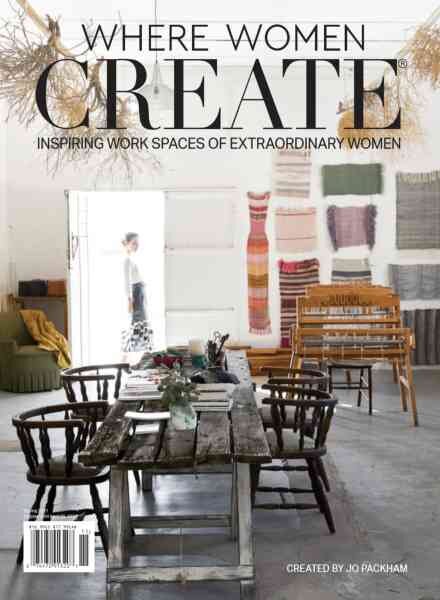 Where Women Create – Spring 2021 Cover