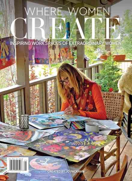 Where Women Create – Spring 2022 Cover