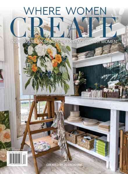 Where Women Create – Summer 2021 Cover