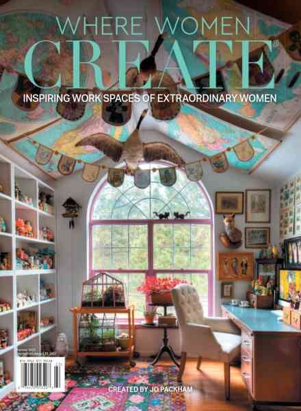 Where Women Create – Summer 2022 Cover