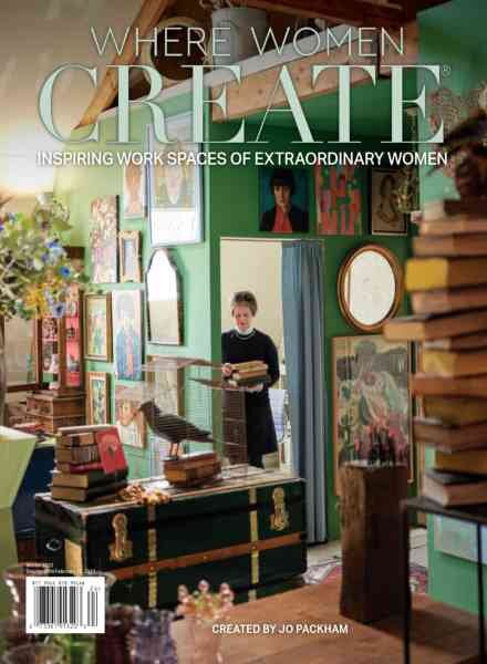 Where Women Create – Winter 2022 Cover