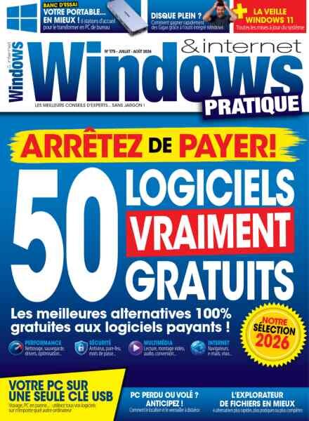 Windows & Internet Pratique – Juillet-Aout 2026 Cover