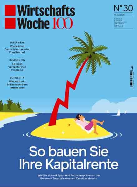WirtschaftsWoche – 17 Juli 2026 Cover