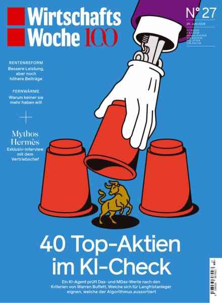 WirtschaftsWoche – 26 Juni 2026 Cover