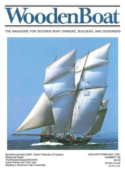 WoodenBoat – January-February 2001 Cover